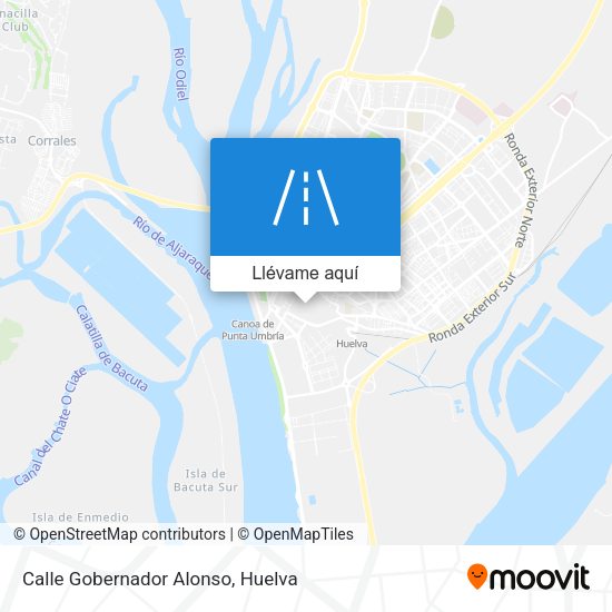 Mapa Calle Gobernador Alonso