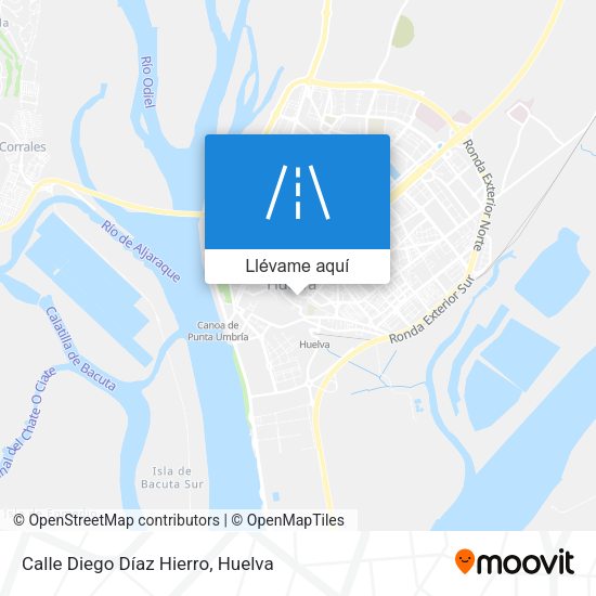 Mapa Calle Diego Díaz Hierro