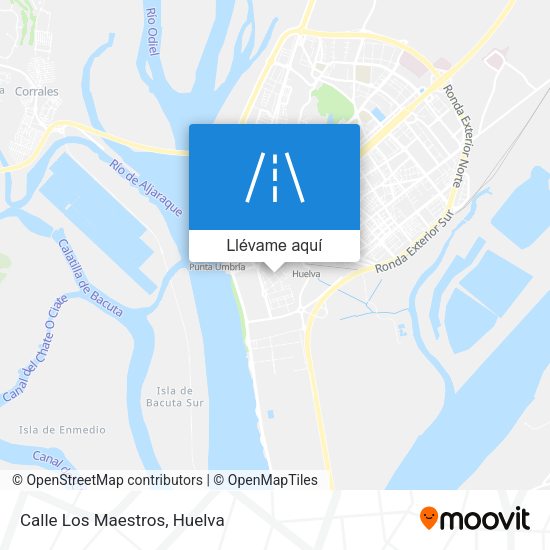 Mapa Calle Los Maestros