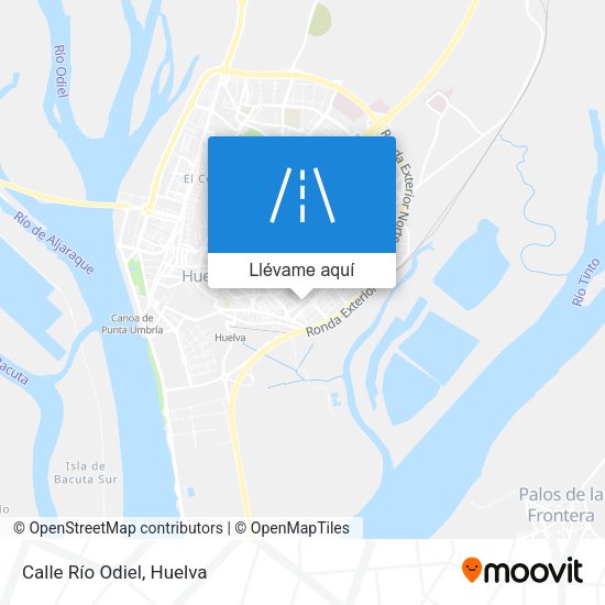 Mapa Calle Río Odiel