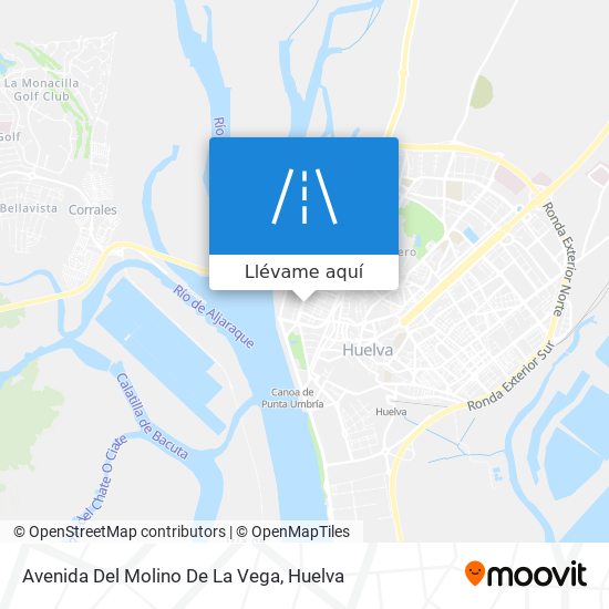 Mapa Avenida Del Molino De La Vega