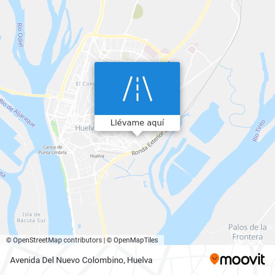 Mapa Avenida Del Nuevo Colombino