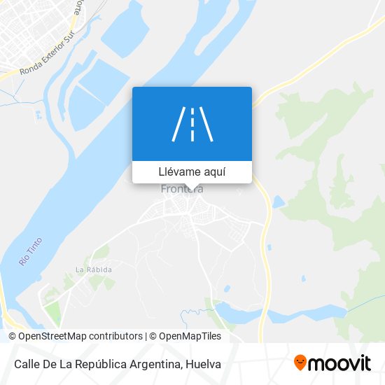 Mapa Calle De La República Argentina