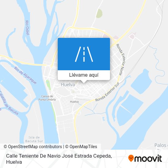Mapa Calle Teniente De Navío José Estrada Cepeda
