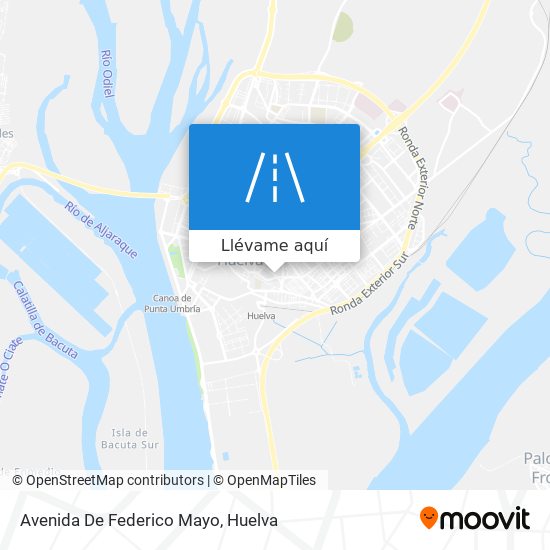 Mapa Avenida De Federico Mayo