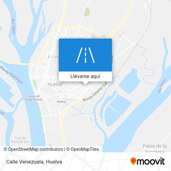 Mapa Calle Venezuela