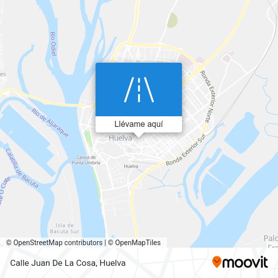 Mapa Calle Juan De La Cosa