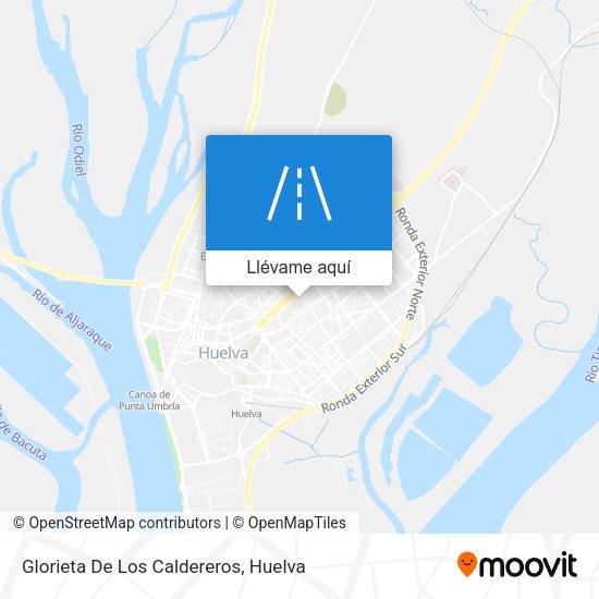 Mapa Glorieta De Los Caldereros