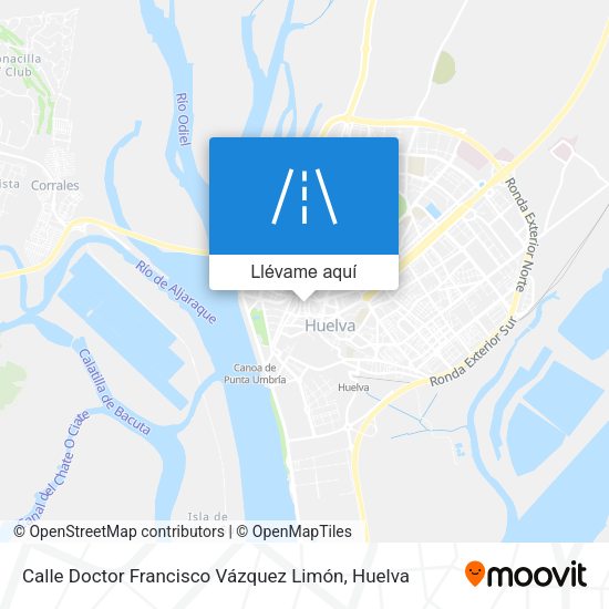 Mapa Calle Doctor Francisco Vázquez Limón