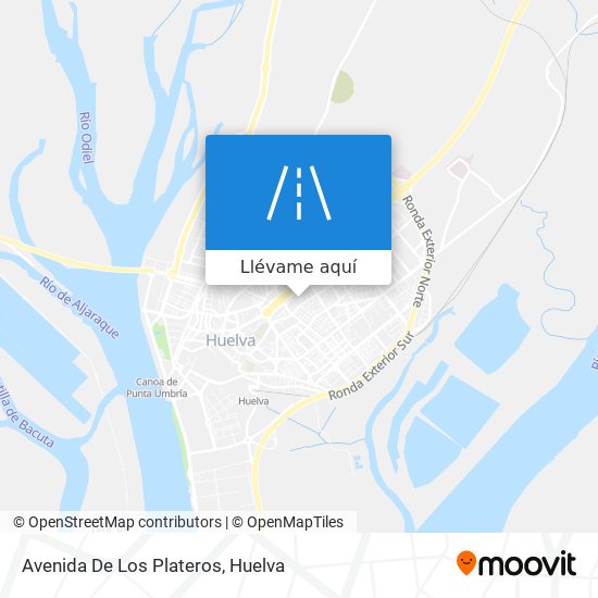 Mapa Avenida De Los Plateros