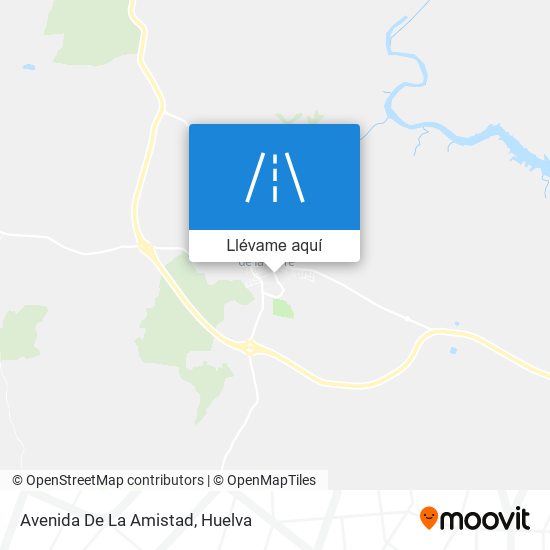 Mapa Avenida De La Amistad