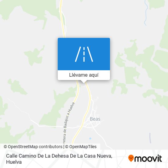 Mapa Calle Camino De La Dehesa De La Casa Nueva
