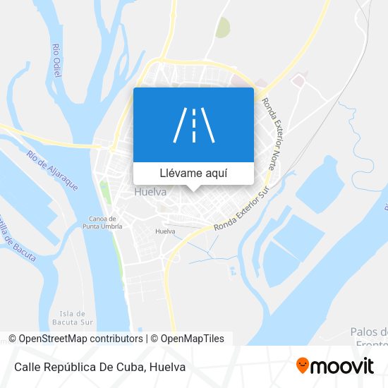 Mapa Calle República De Cuba