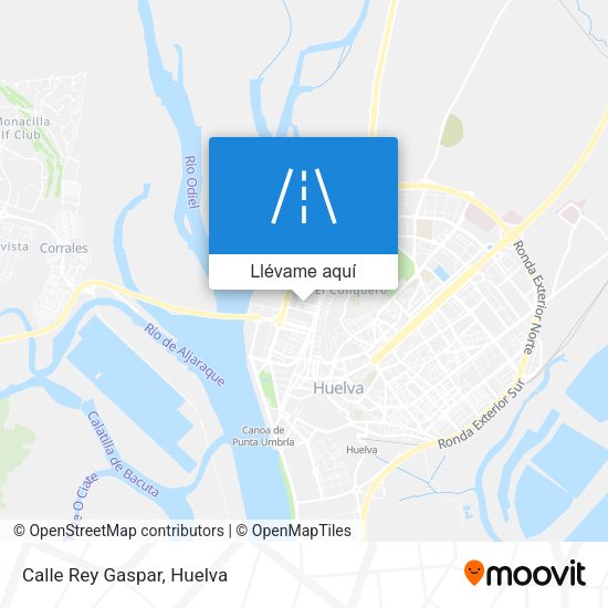 Mapa Calle Rey Gaspar
