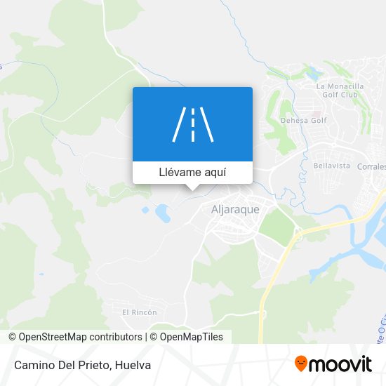 Mapa Camino Del Prieto