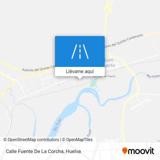 Mapa Calle Fuente De La Corcha