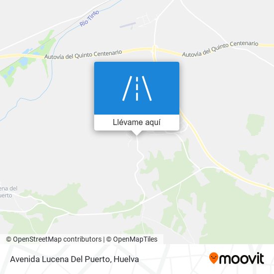 Mapa Avenida Lucena Del Puerto