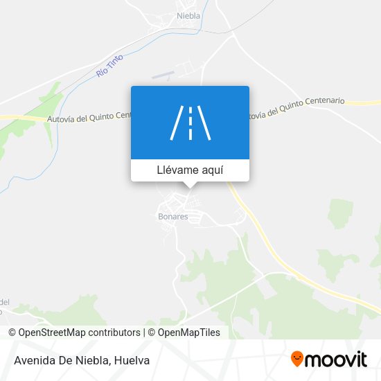 Mapa Avenida De Niebla