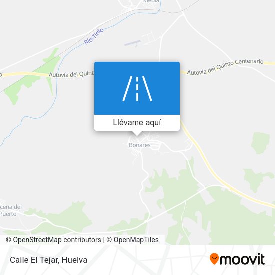 Mapa Calle El Tejar