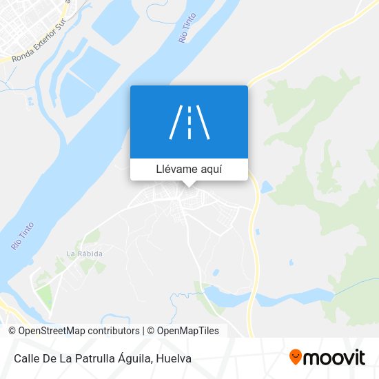 Mapa Calle De La Patrulla Águila