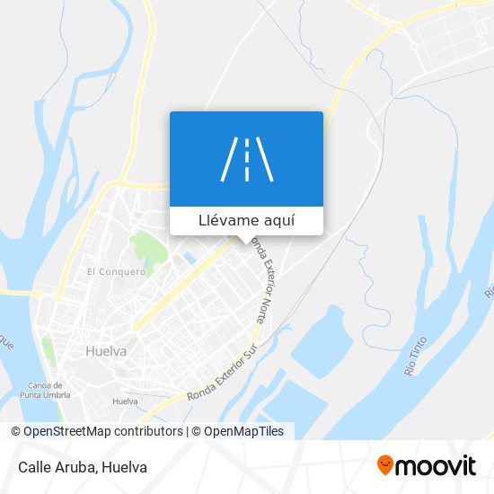 Mapa Calle Aruba