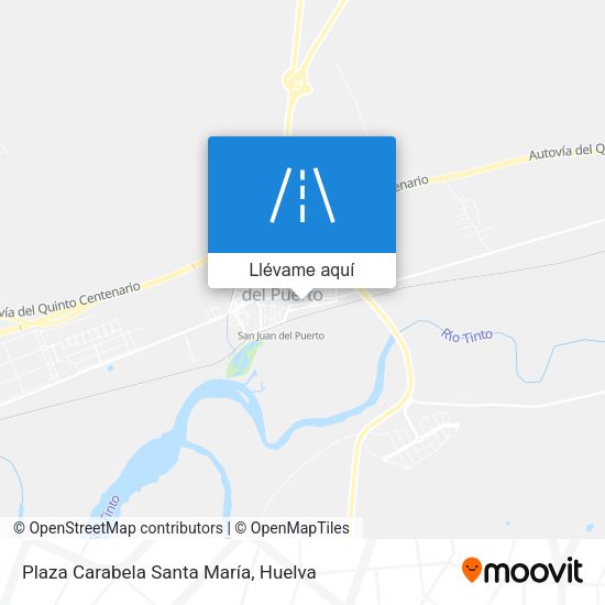 Mapa Plaza Carabela Santa María
