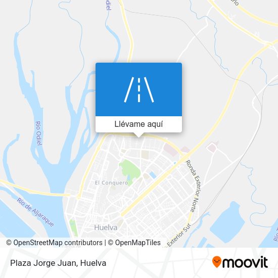Mapa Plaza Jorge Juan