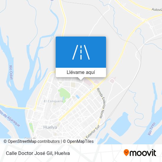 Mapa Calle Doctor José Gil