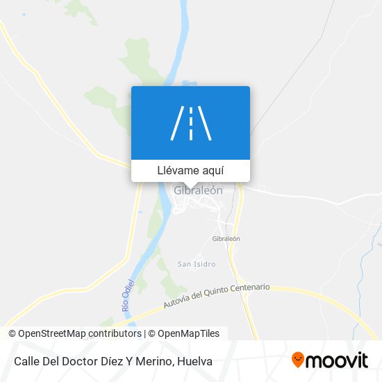 Mapa Calle Del Doctor Díez Y Merino