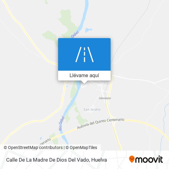 Mapa Calle De La Madre De Dios Del Vado