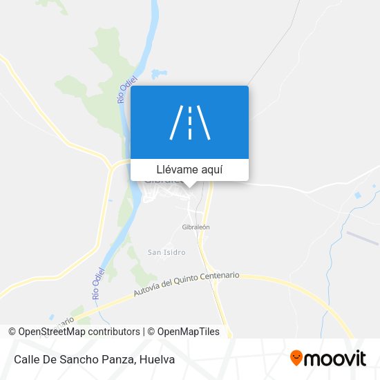 Mapa Calle De Sancho Panza