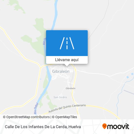 Mapa Calle De Los Infantes De La Cerda