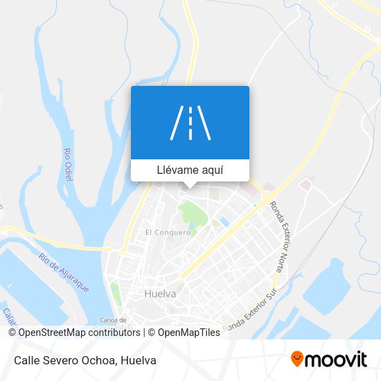 Mapa Calle Severo Ochoa