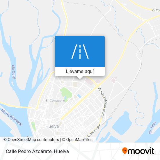 Mapa Calle Pedro Azcárate