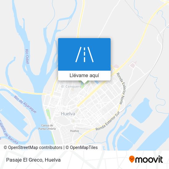 Mapa Pasaje El Greco