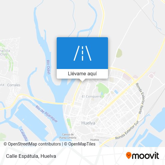 Mapa Calle Espátula