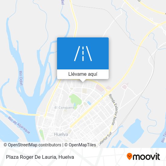 Mapa Plaza Roger De Lauria