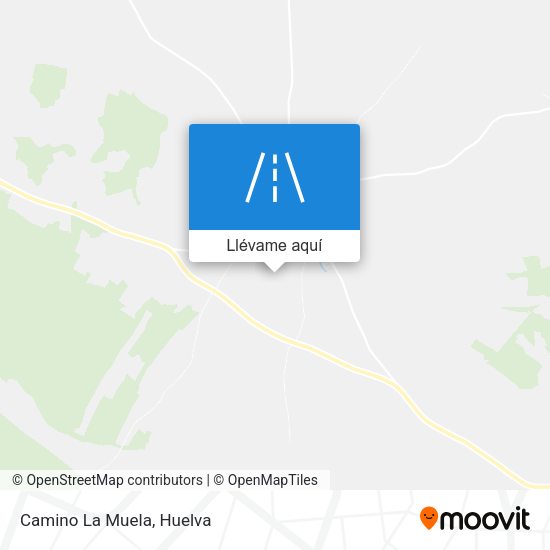 Mapa Camino La Muela