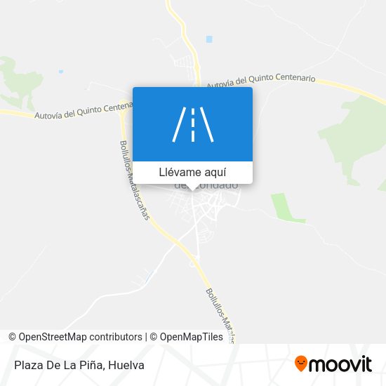 Mapa Plaza De La Piña