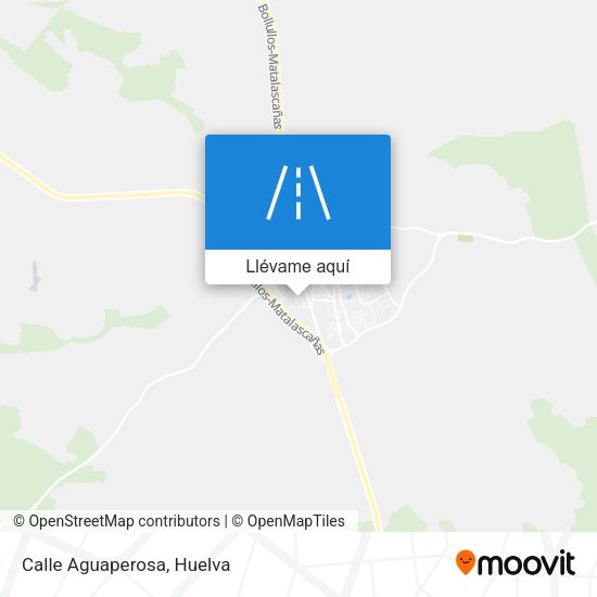 Mapa Calle Aguaperosa