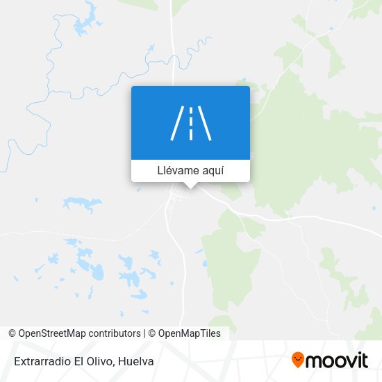 Mapa Extrarradio El Olivo