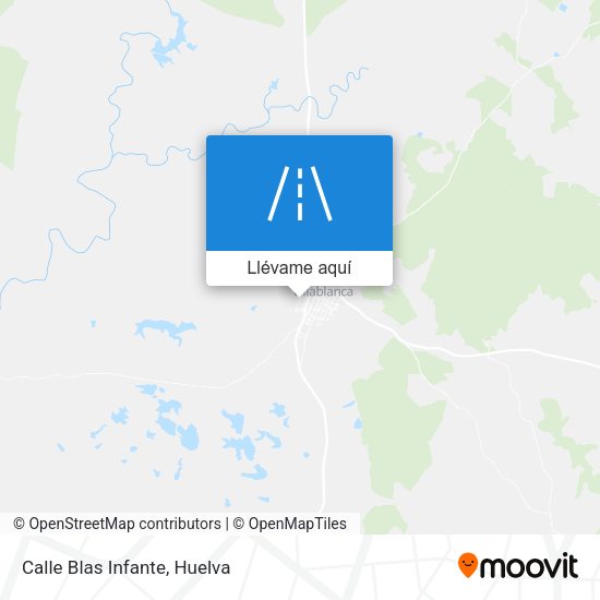 Mapa Calle Blas Infante