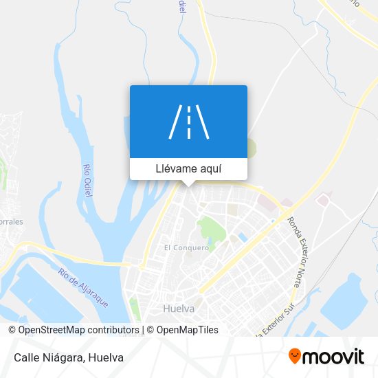 Mapa Calle Niágara