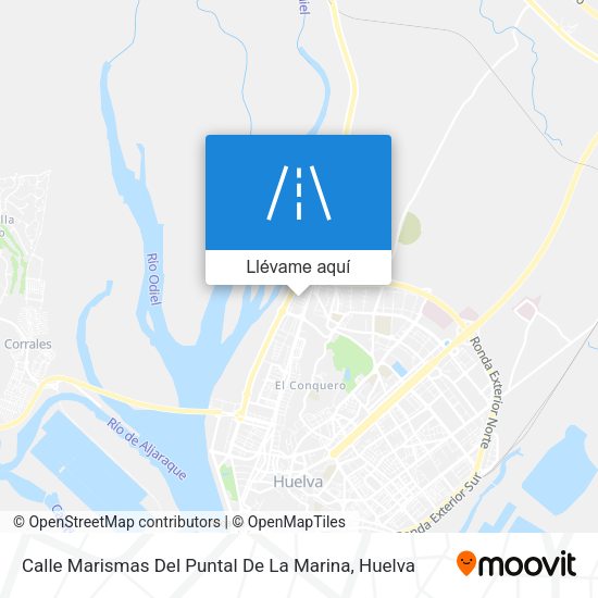 Mapa Calle Marismas Del Puntal De La Marina