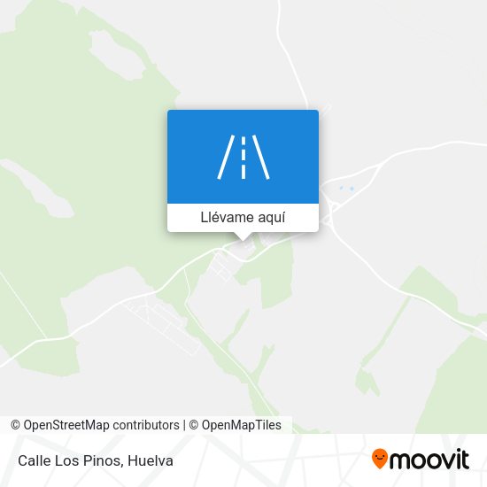 Mapa Calle Los Pinos