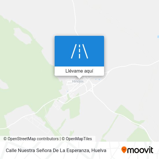 Mapa Calle Nuestra Señora De La Esperanza