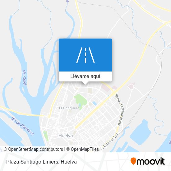 Mapa Plaza Santiago Liniers