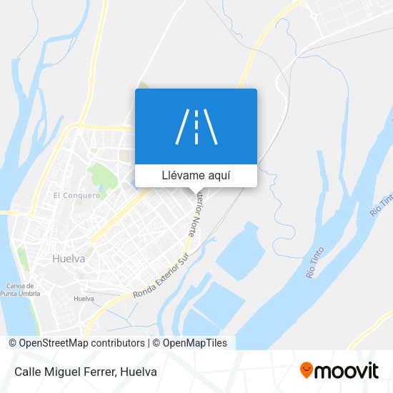 Mapa Calle Miguel Ferrer