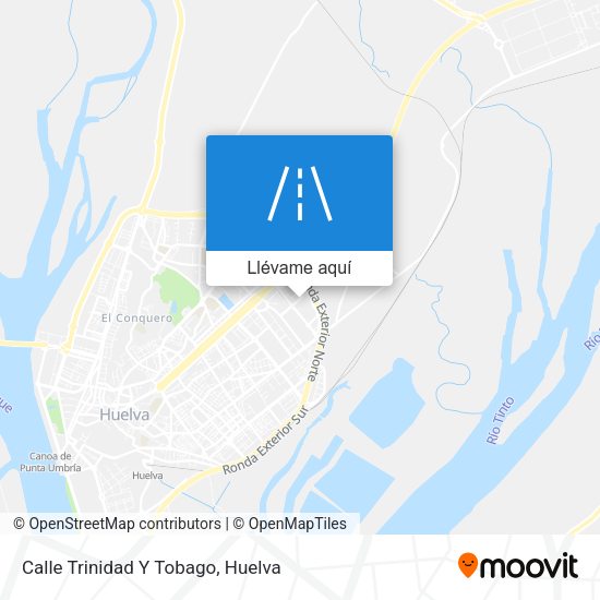 Mapa Calle Trinidad Y Tobago