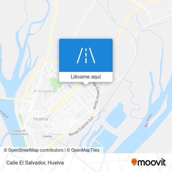 Mapa Calle El Salvador
